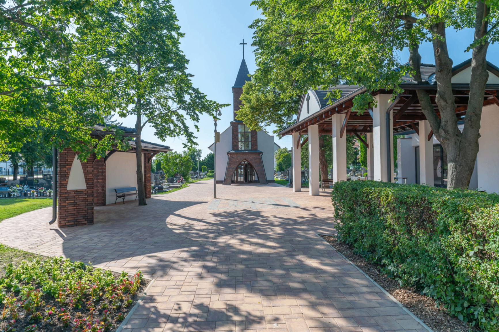 Peaceful green spaces